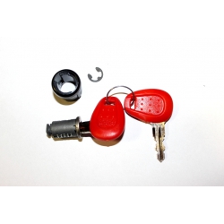 Wkładka z kluczykiem Zamek i Klucz GIVI (Czerwony kluczyk)